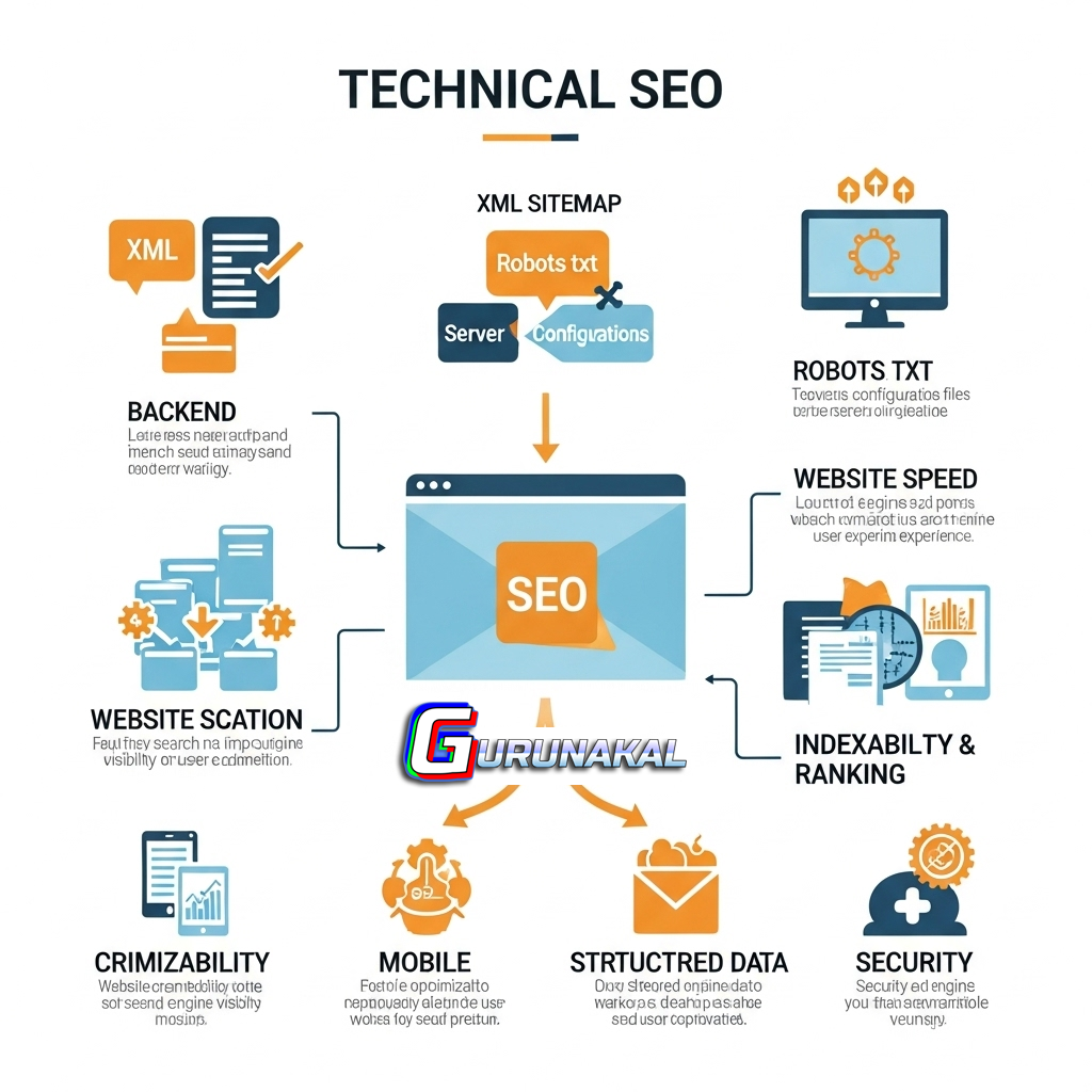 Jenis Jenis SEO belajar Technical SEO bersama Guru Nakal