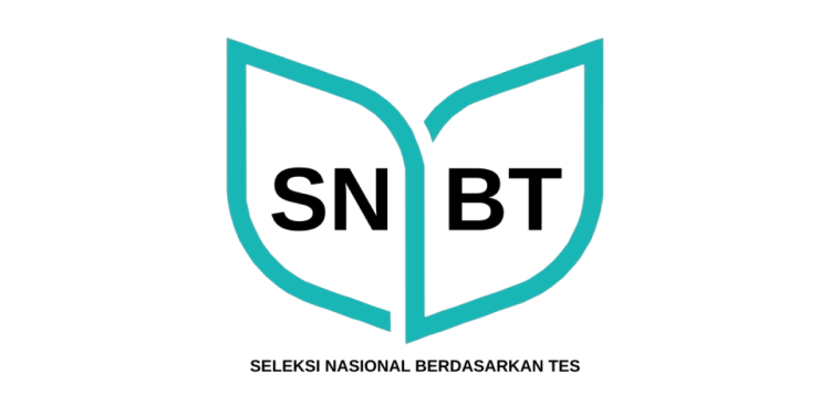 Logo resmi SNBT (Seleksi Nasional Berdasarkan Tes), jalur masuk Perguruan Tinggi Negeri yang menggunakan UTBK sebagai syarat seleksi tahun 2025.