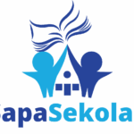 Logo program Sapa Sekolah 2025 sebagai inisiatif Kemendikdasmen untuk memperkuat digitalisasi dan pembelajaran mendalam di sekolah Indonesia.