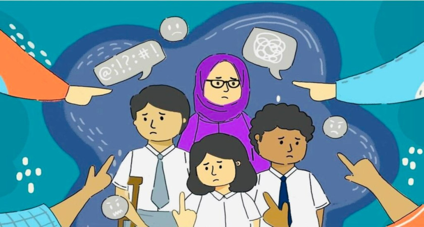 Ilustrasi kasus bullying di sekolah yang meningkat sepanjang 2025 dan memengaruhi murid serta lingkungan pendidikan.
